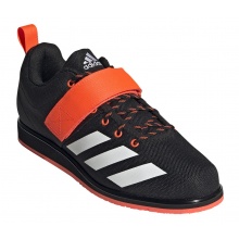 adidas Fitnessschuhe Powerlift 4 (Gewichtheberschuh) schwarz/orange Herren